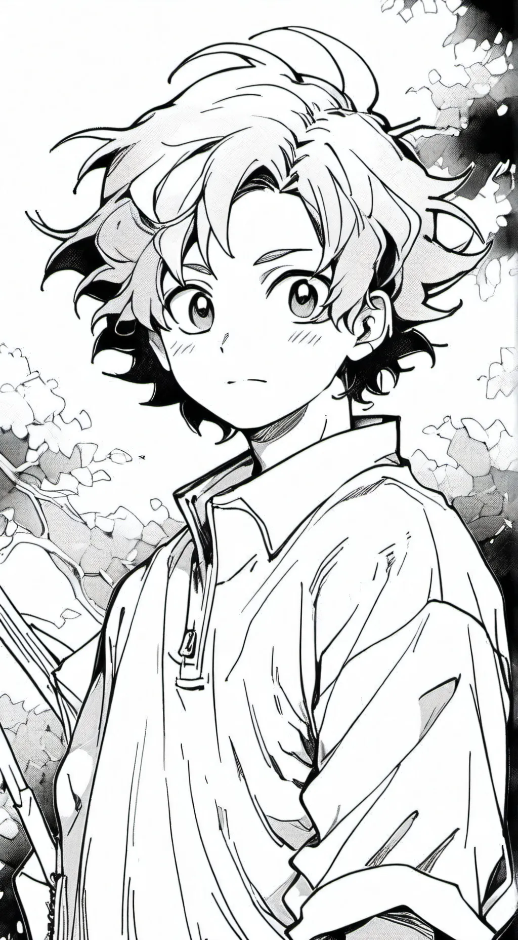 ai character: bakudeku background