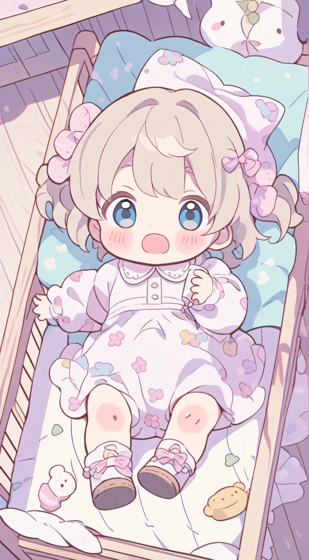 ai character: Stupid baby background