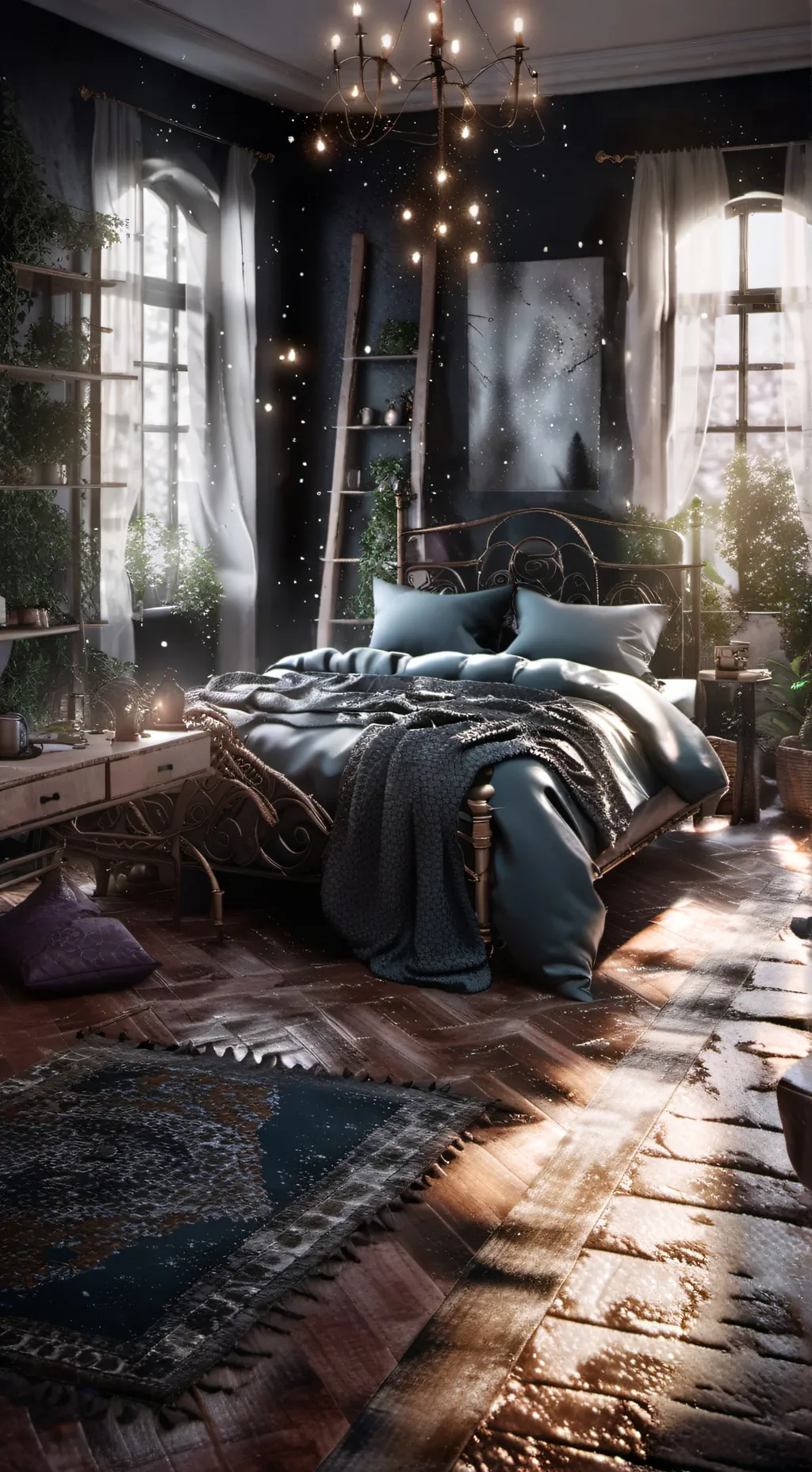 ai character: Beast Sleepover!  background