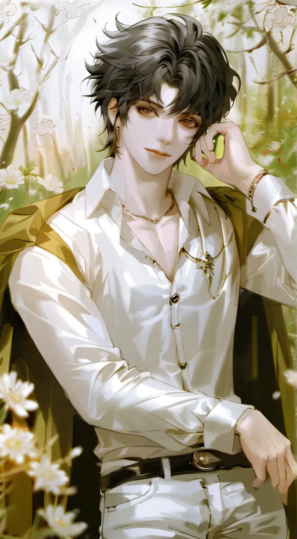 ai character: David background