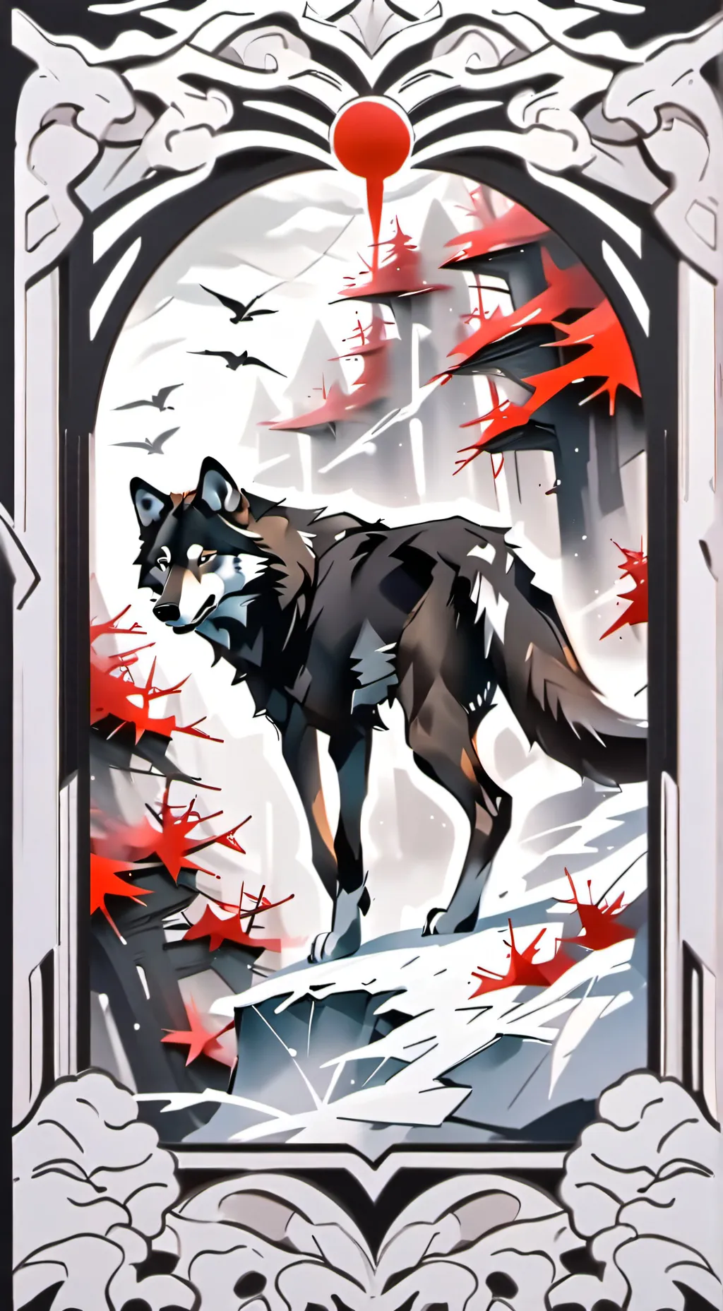 ai character: Zoo background