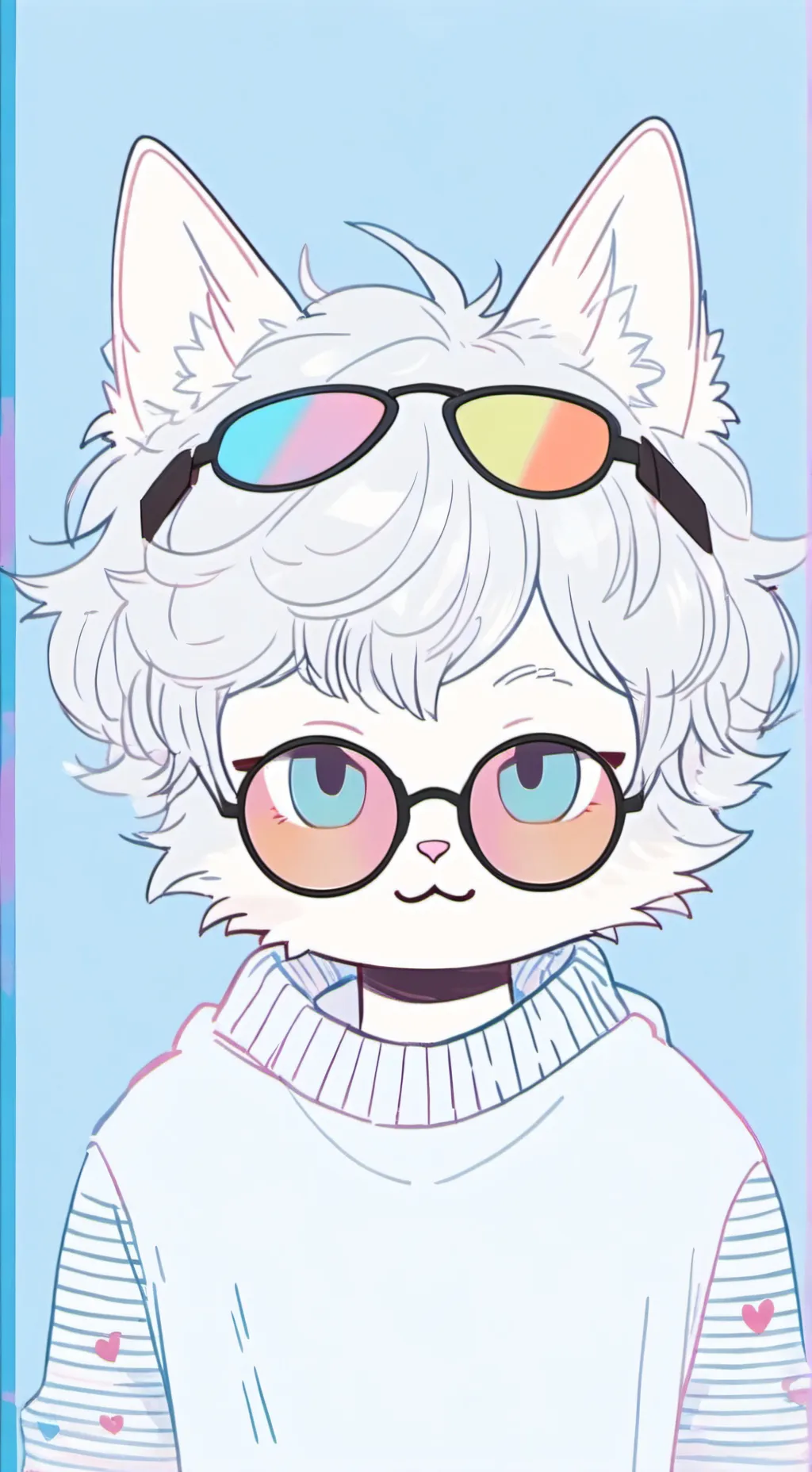 ai character: Sprunki hate you  background