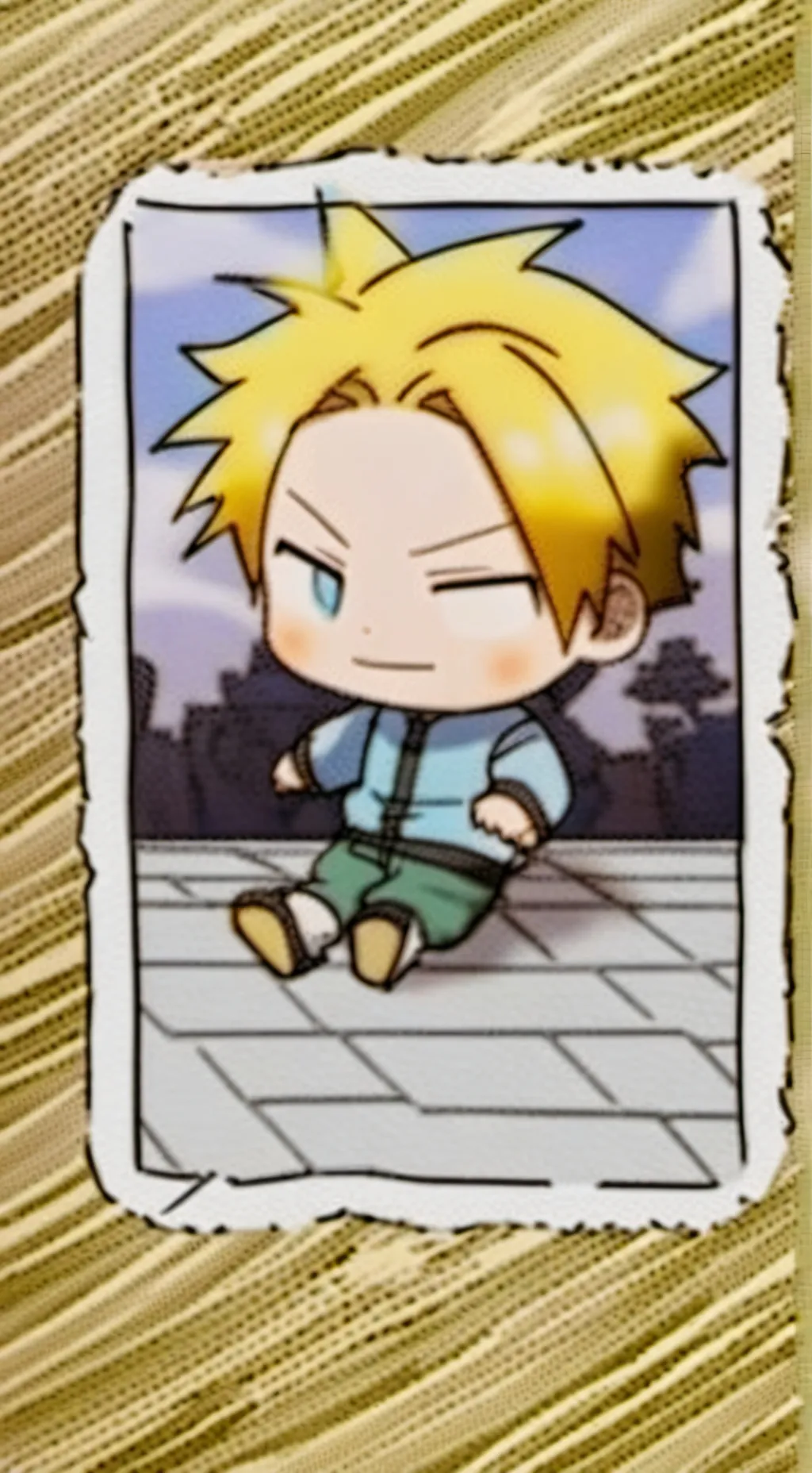 ai character: Denki background