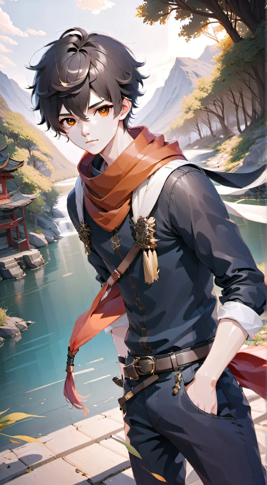 ai character: Nico background