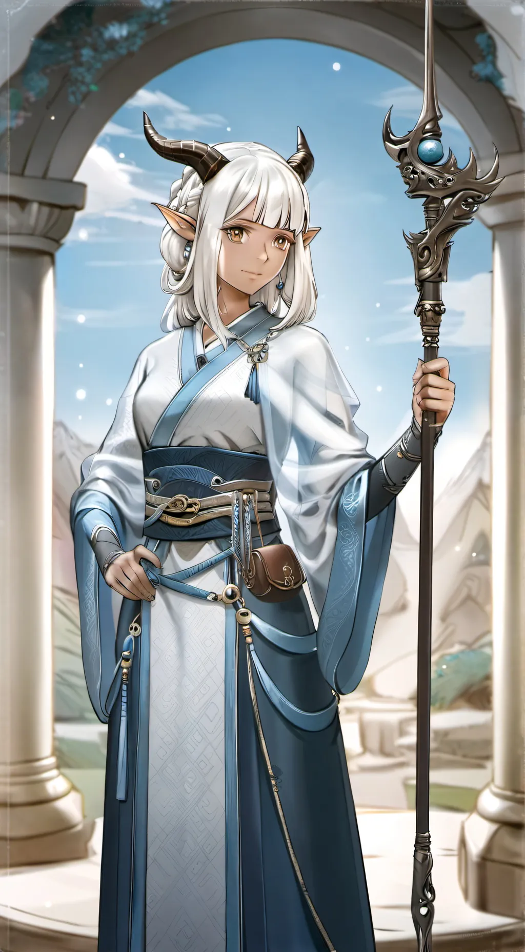 ai character: Ash background