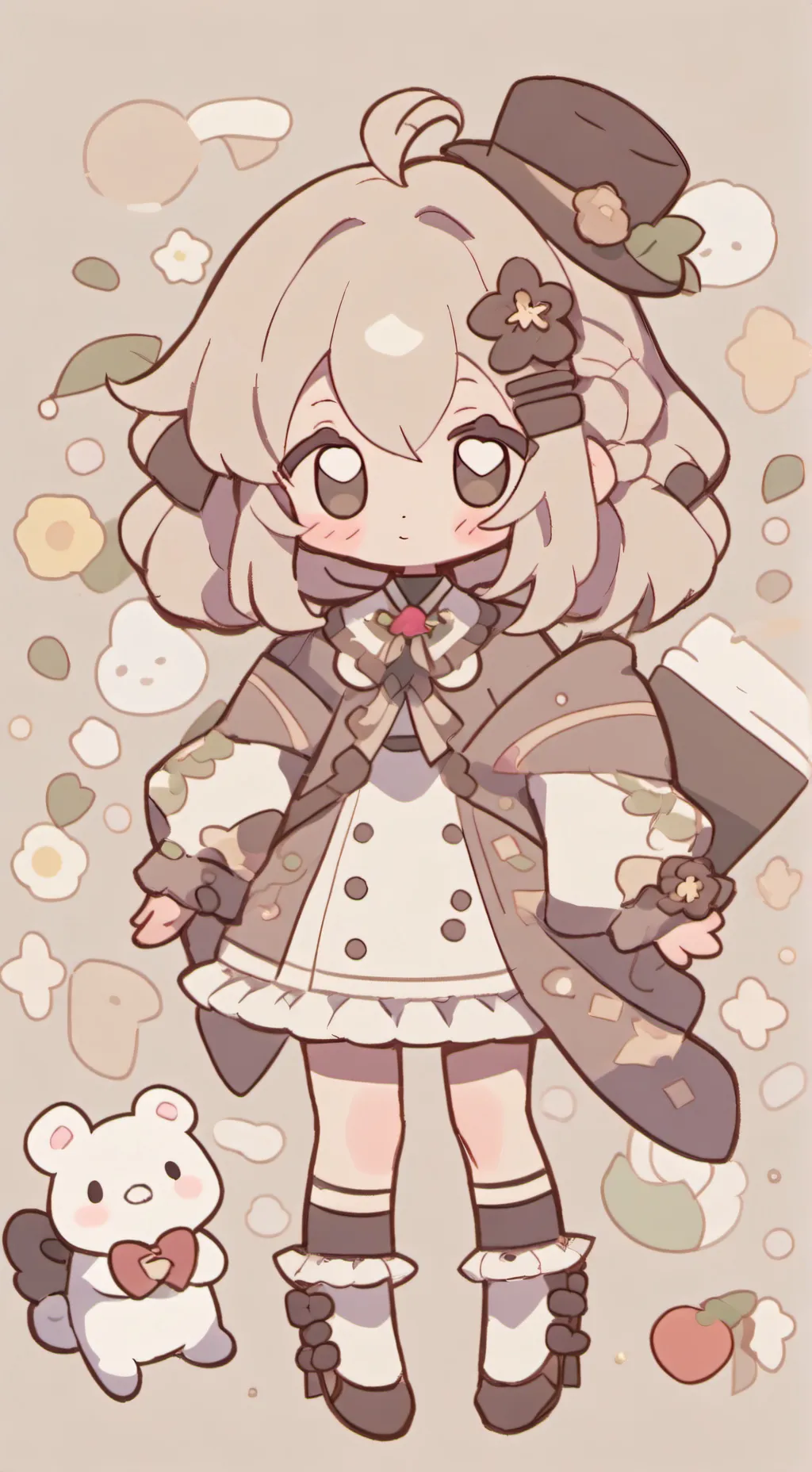 ai character: Coffee background