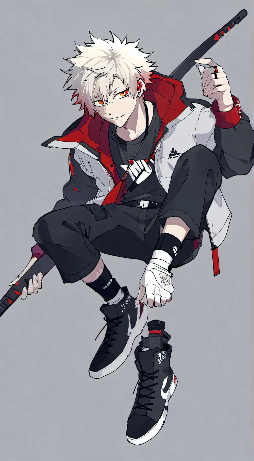 ai character: bakugou katsuki background