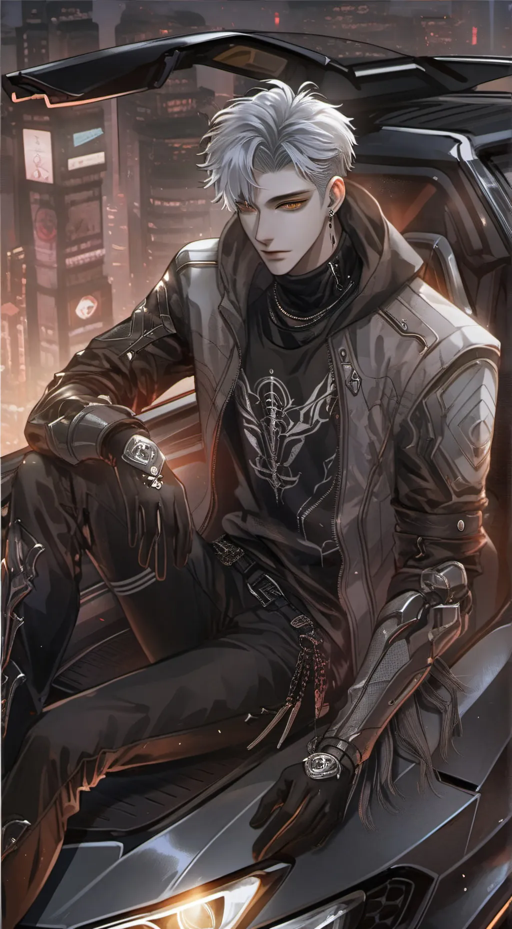 ai character: Zero background