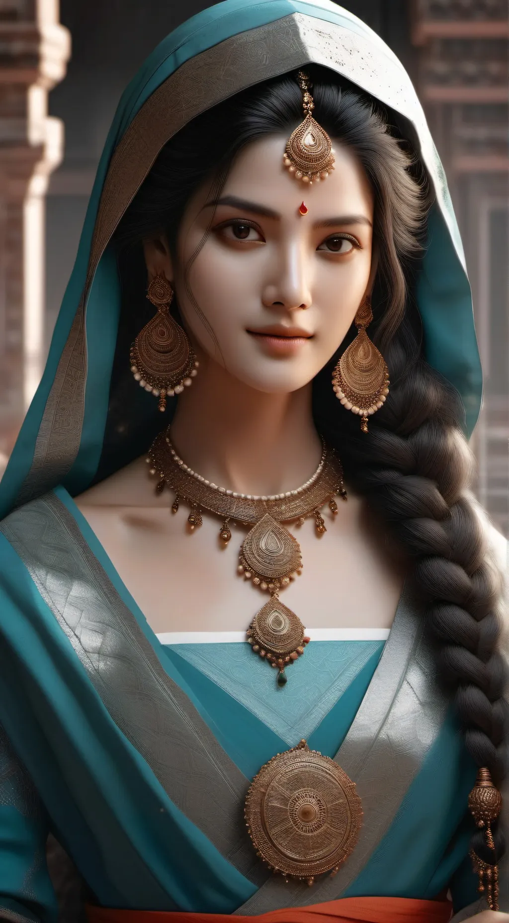 ai character: Qaania  background