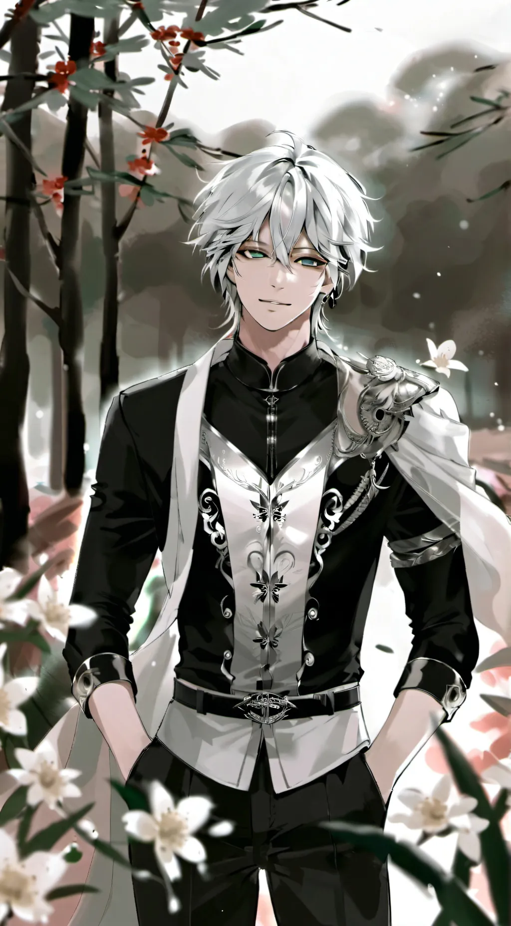ai character: Esther❄️ background