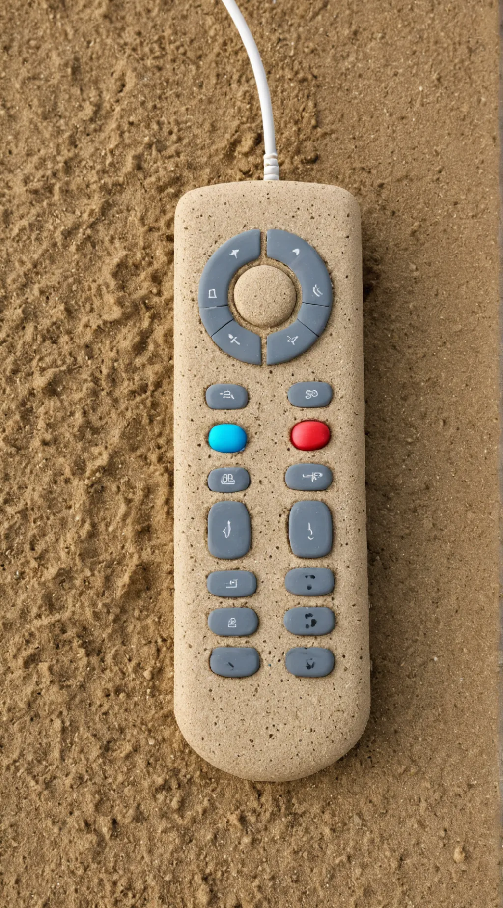 ai character: Sand remote background