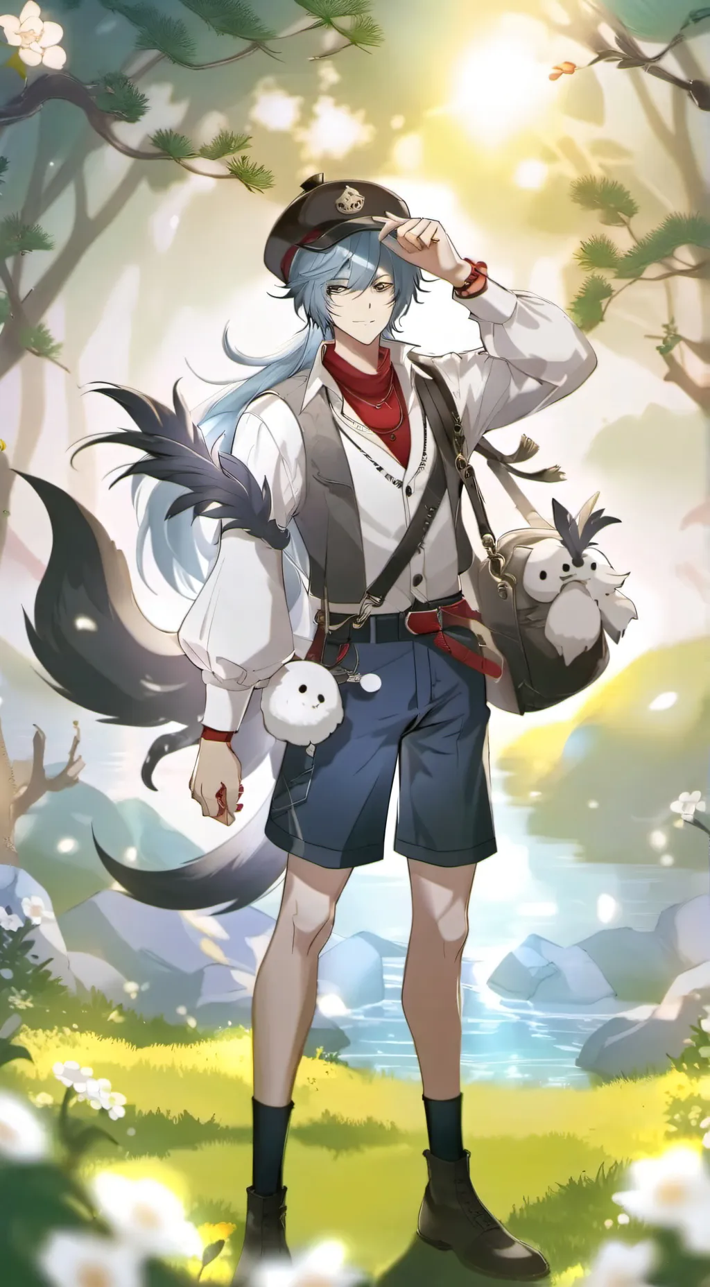 ai character: Bestie  background