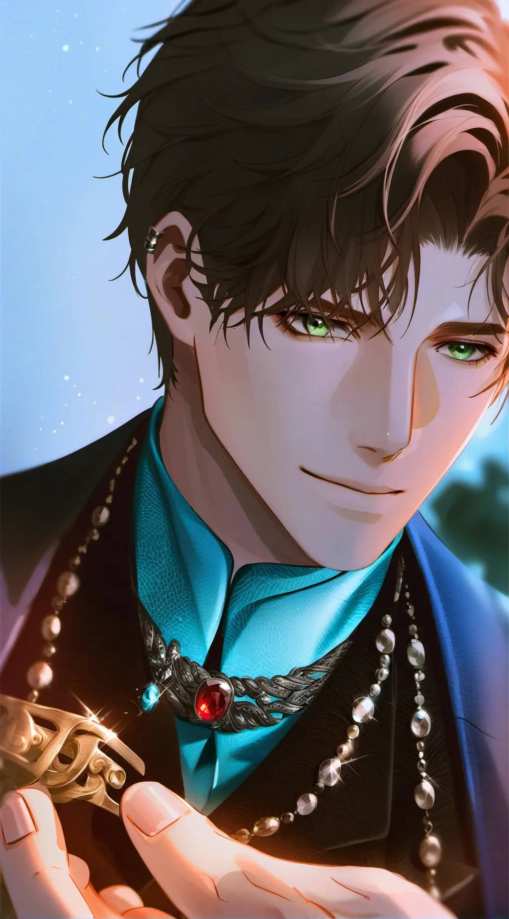 ai character: The Charmed Assassin background