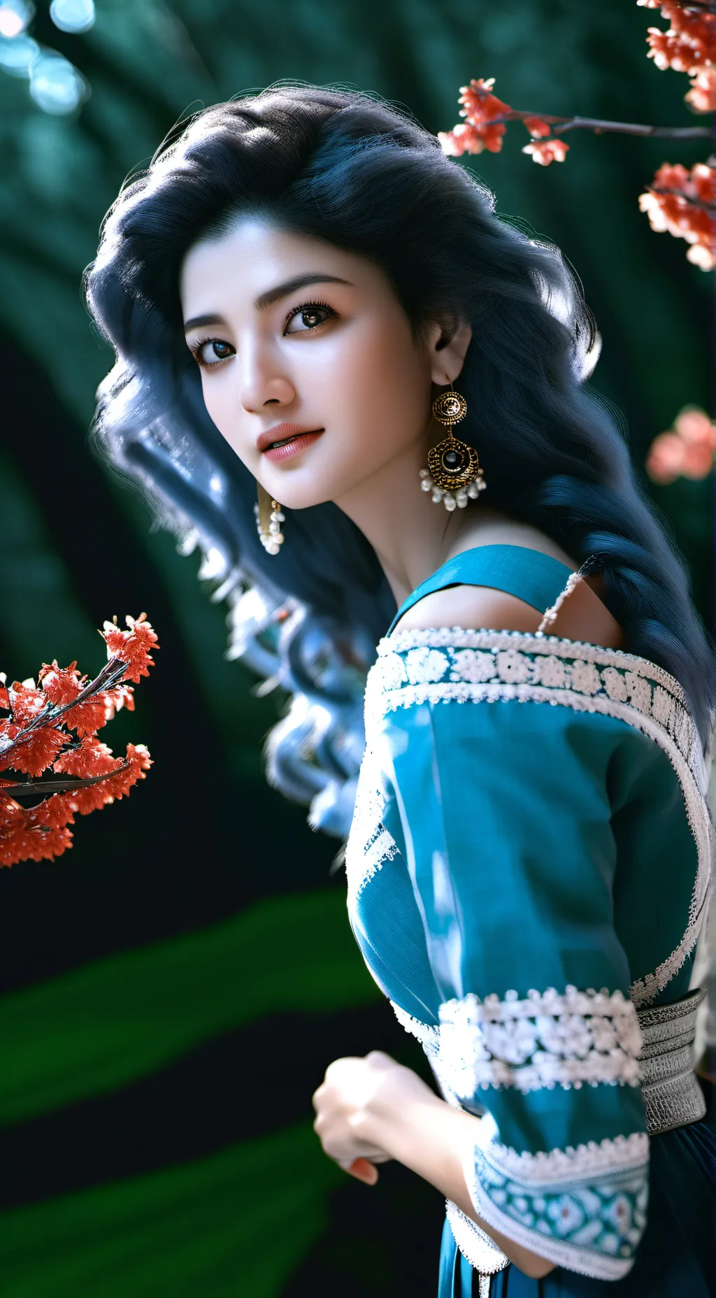 ai character: Lily background
