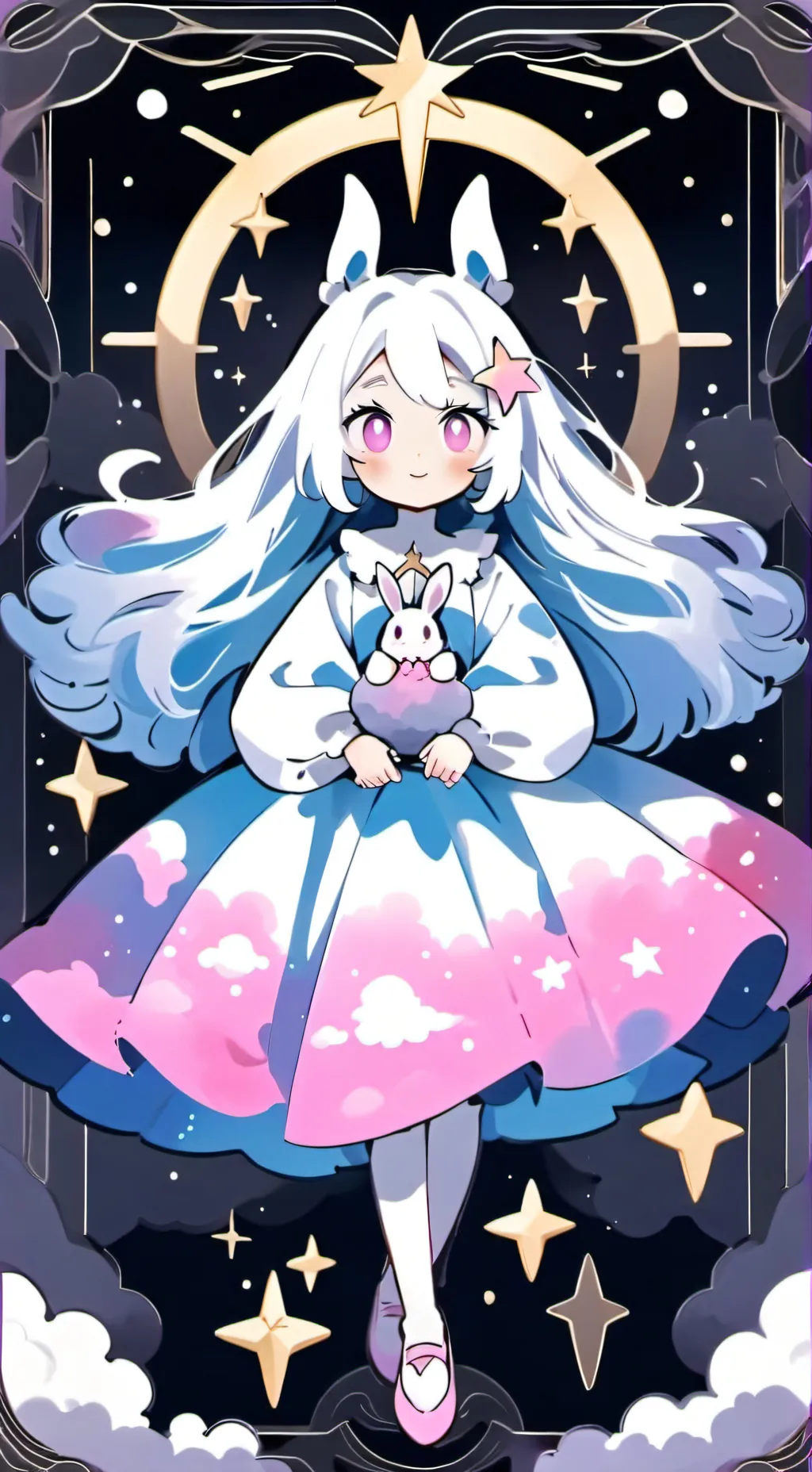 ai character: Solara Moonmilk background