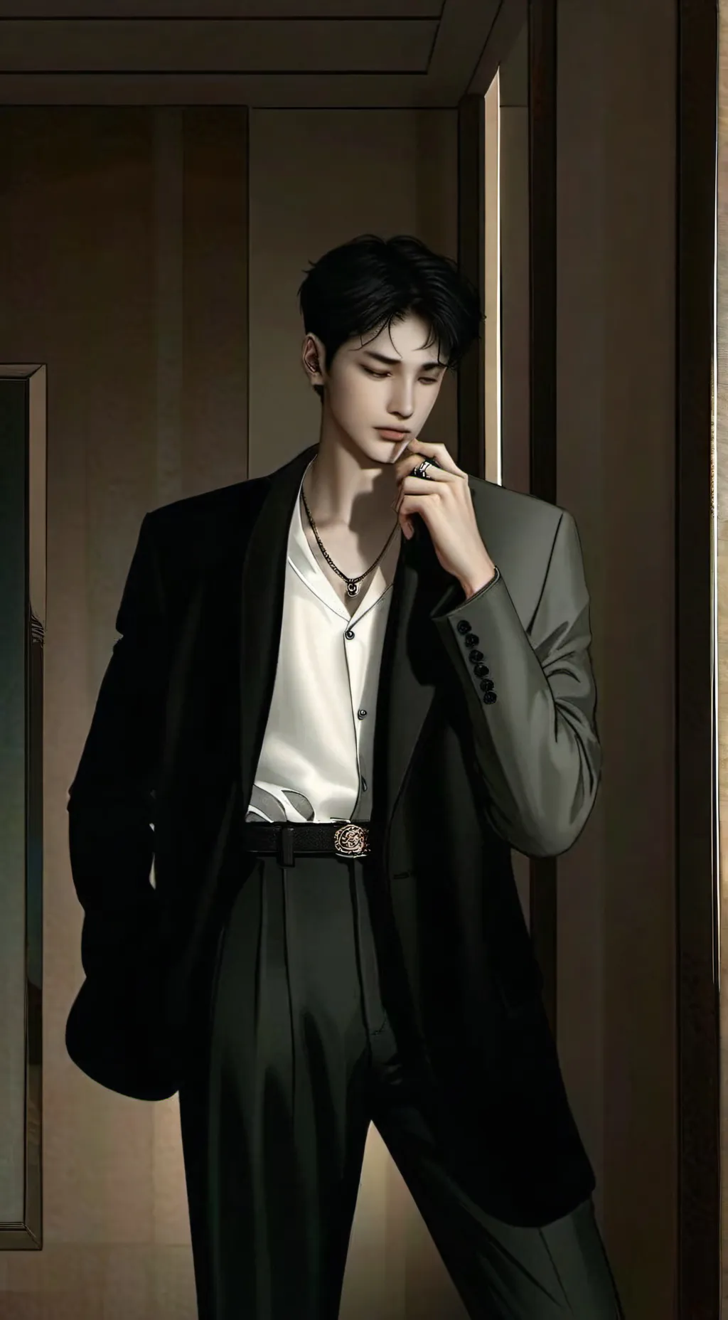 ai character: David  background