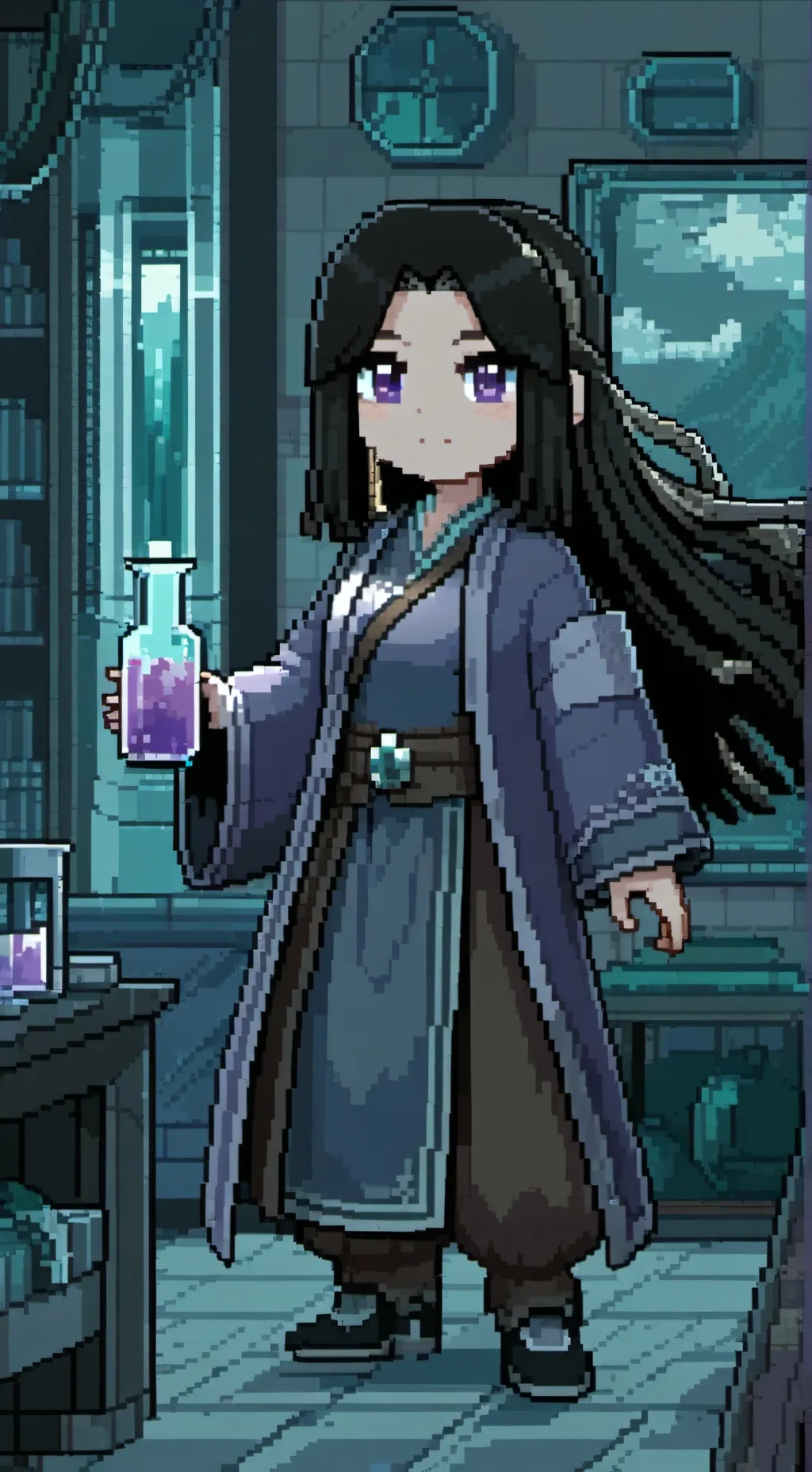 ai character: Clara ❤️‍🩹🧪 MCTW background