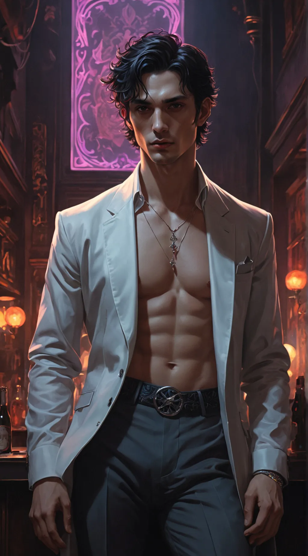 ai character: Lucien background