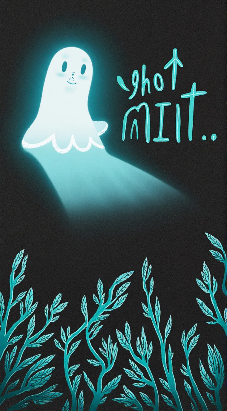 ai character: Mint and sig angst background