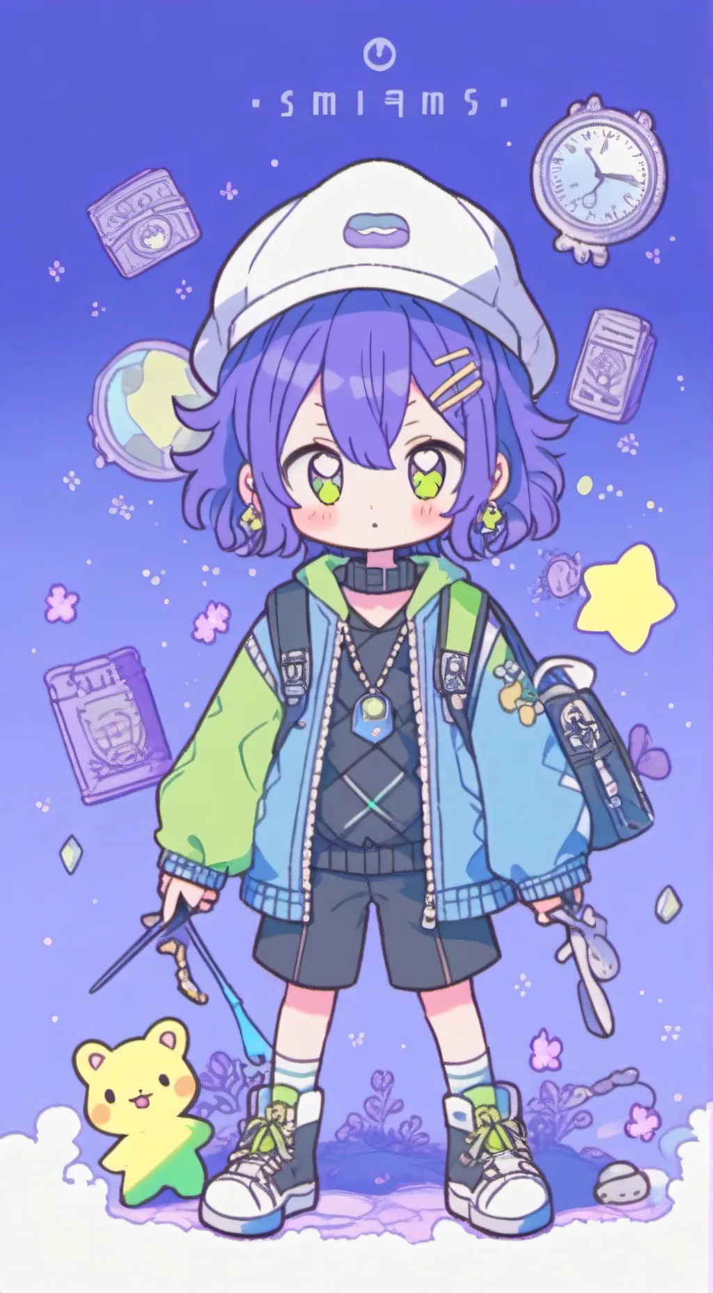 ai character: Brian OS  background