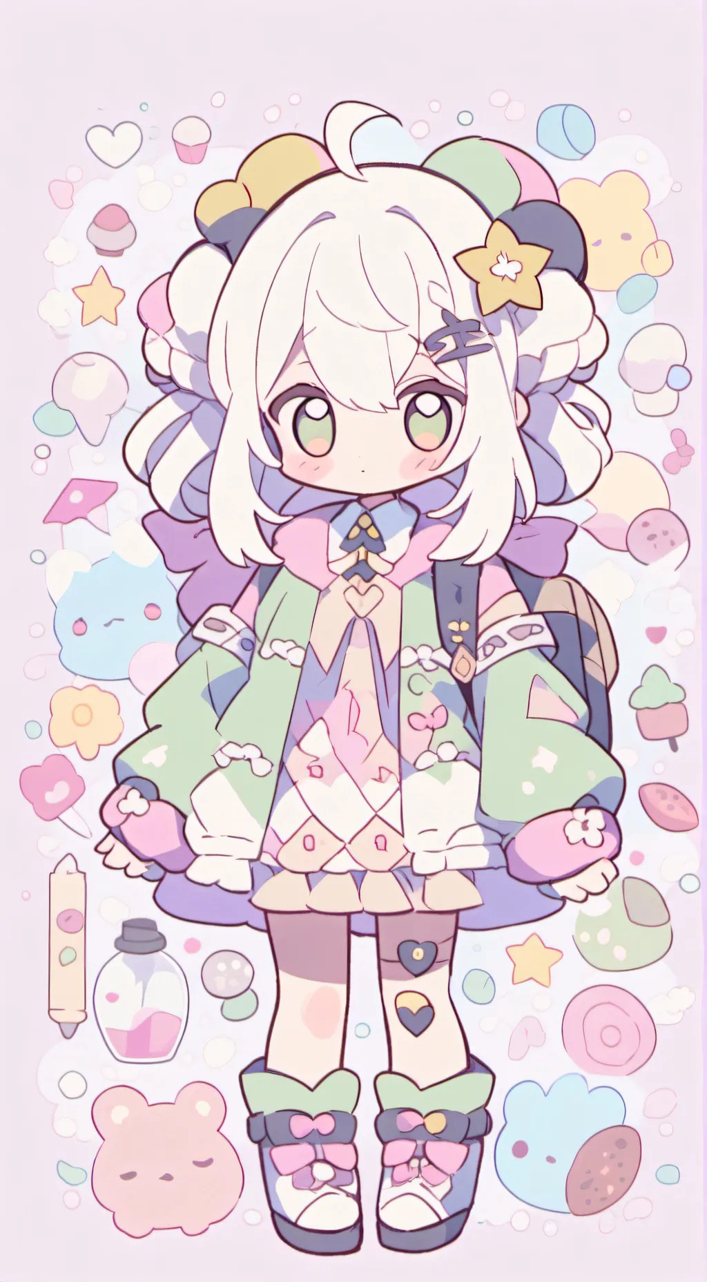 ai character: Meandmyocskaren😱 background