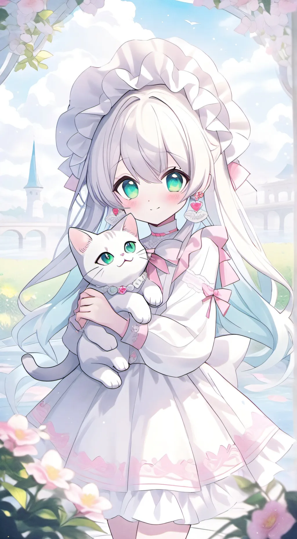 ai character: lilla background