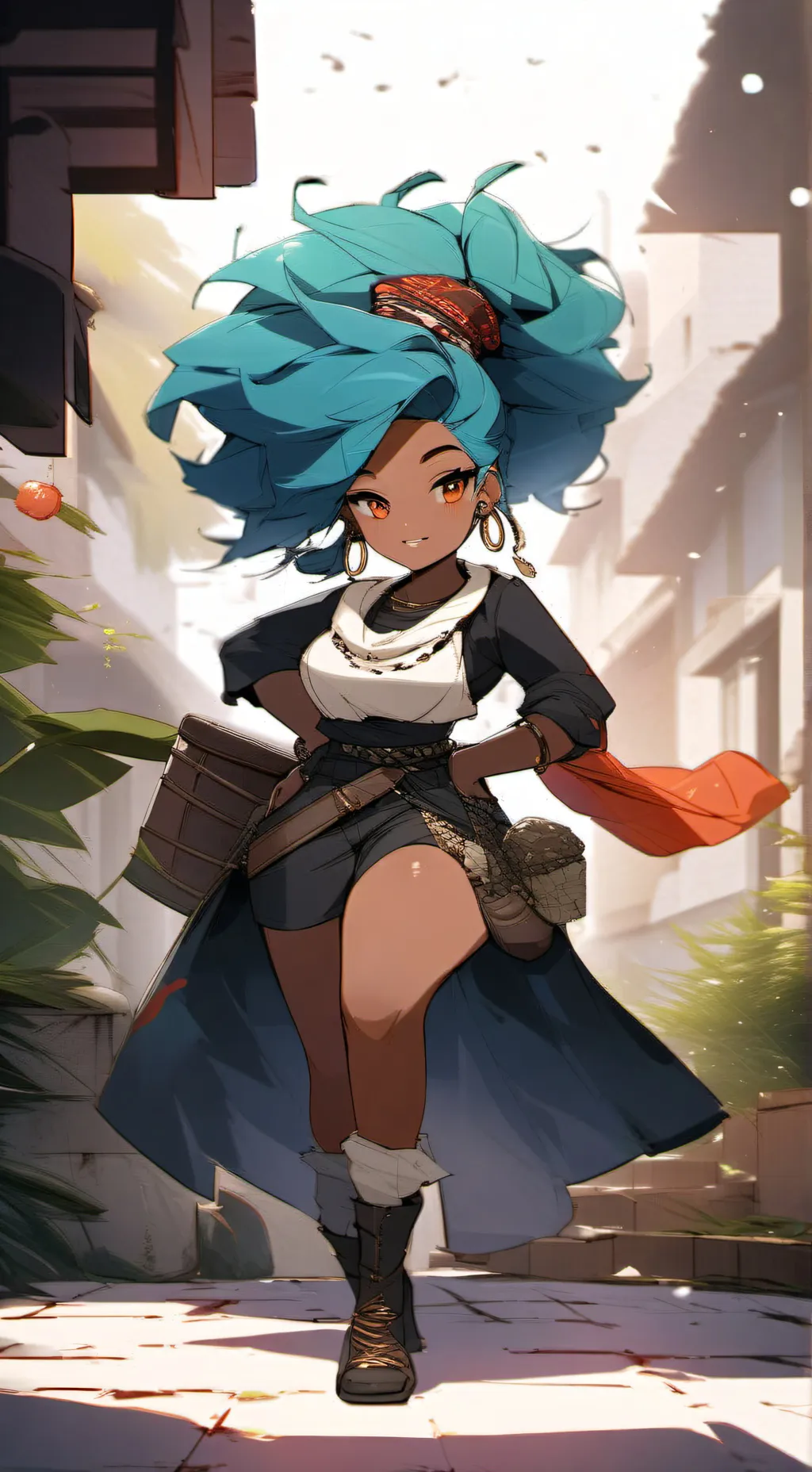 ai character: Elara background