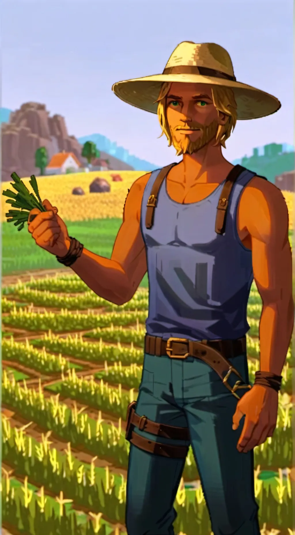 ai character: Ferb 🍞🍎🧑‍🌾 MCTW background