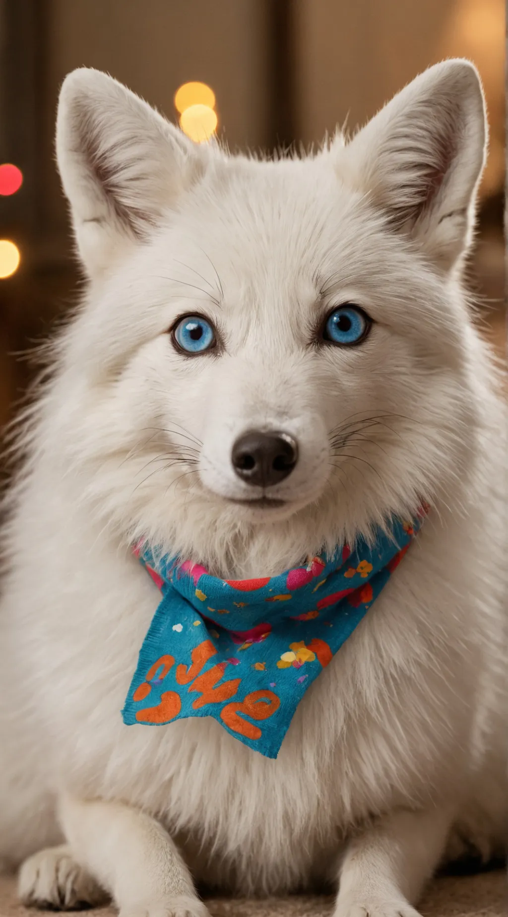ai character: WinterPlay background
