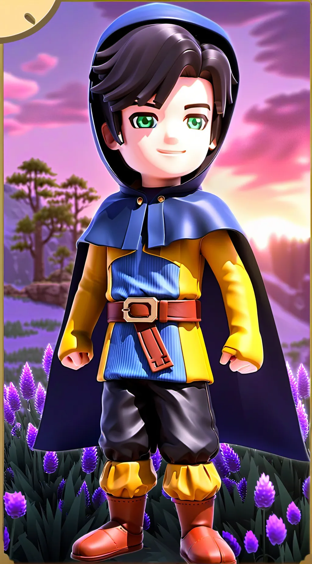 ai character: Wendal 🧭🗺️📍 MCTW background