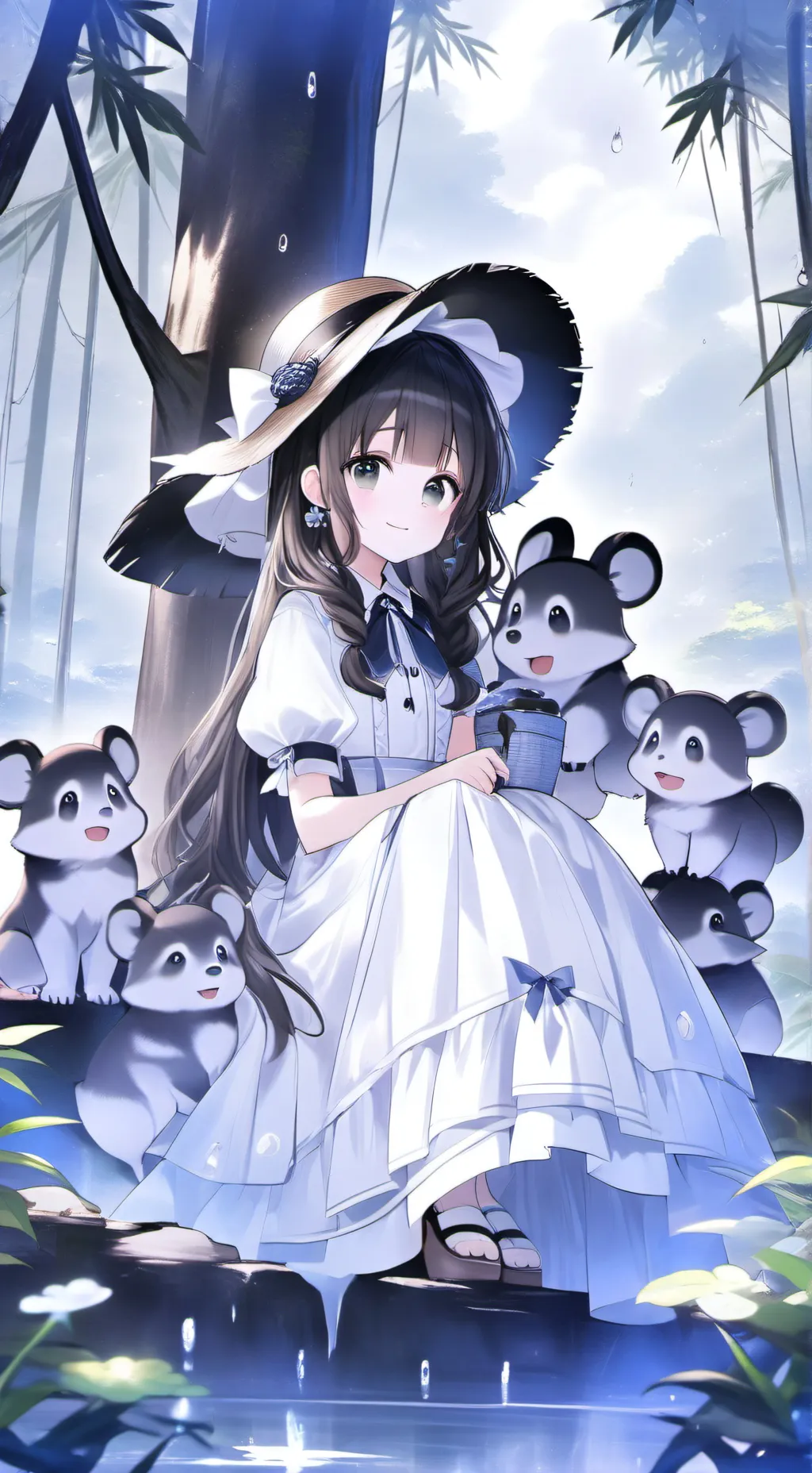 ai character: FAMLY ROAD TRIP~ background