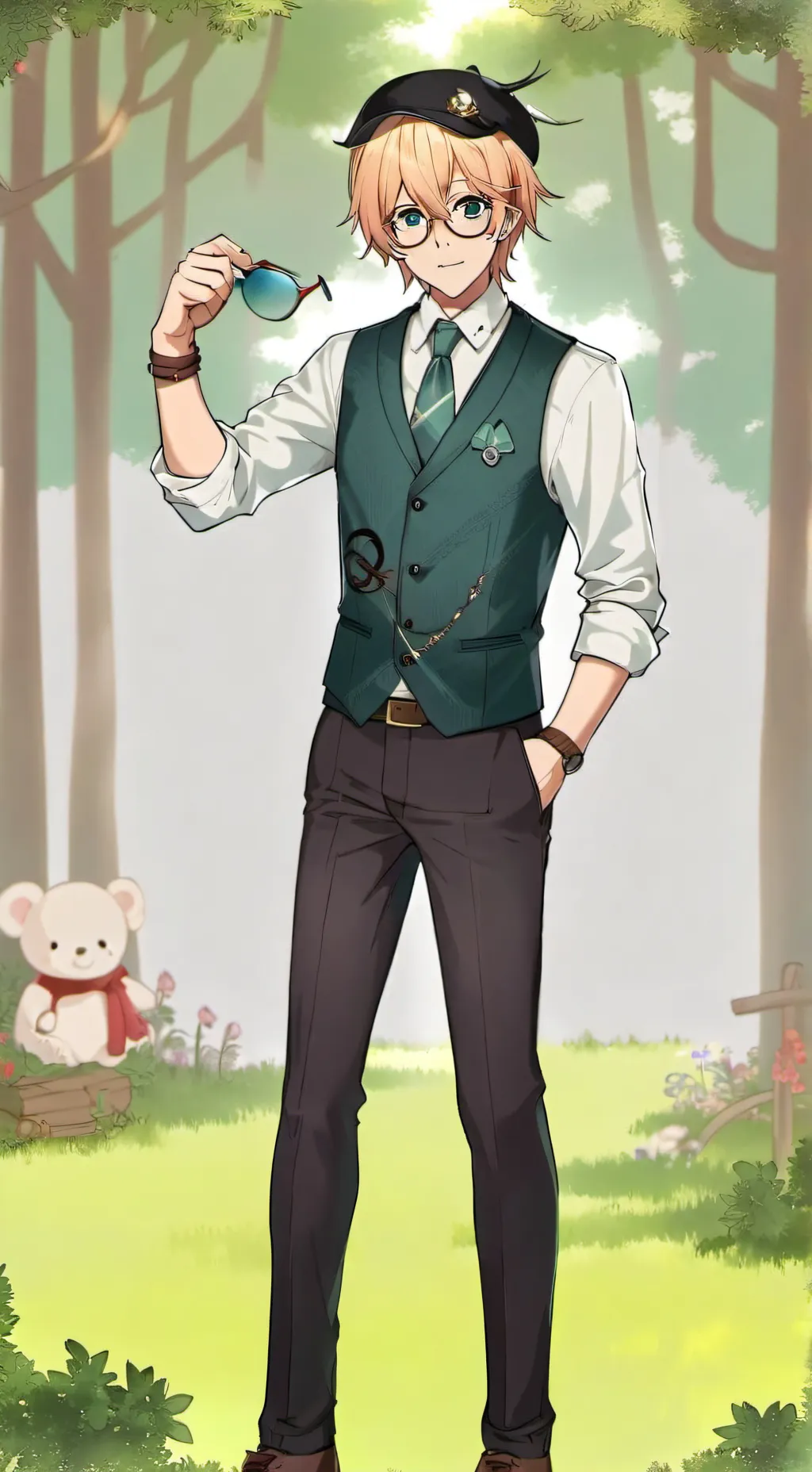 ai character: Marcelo background