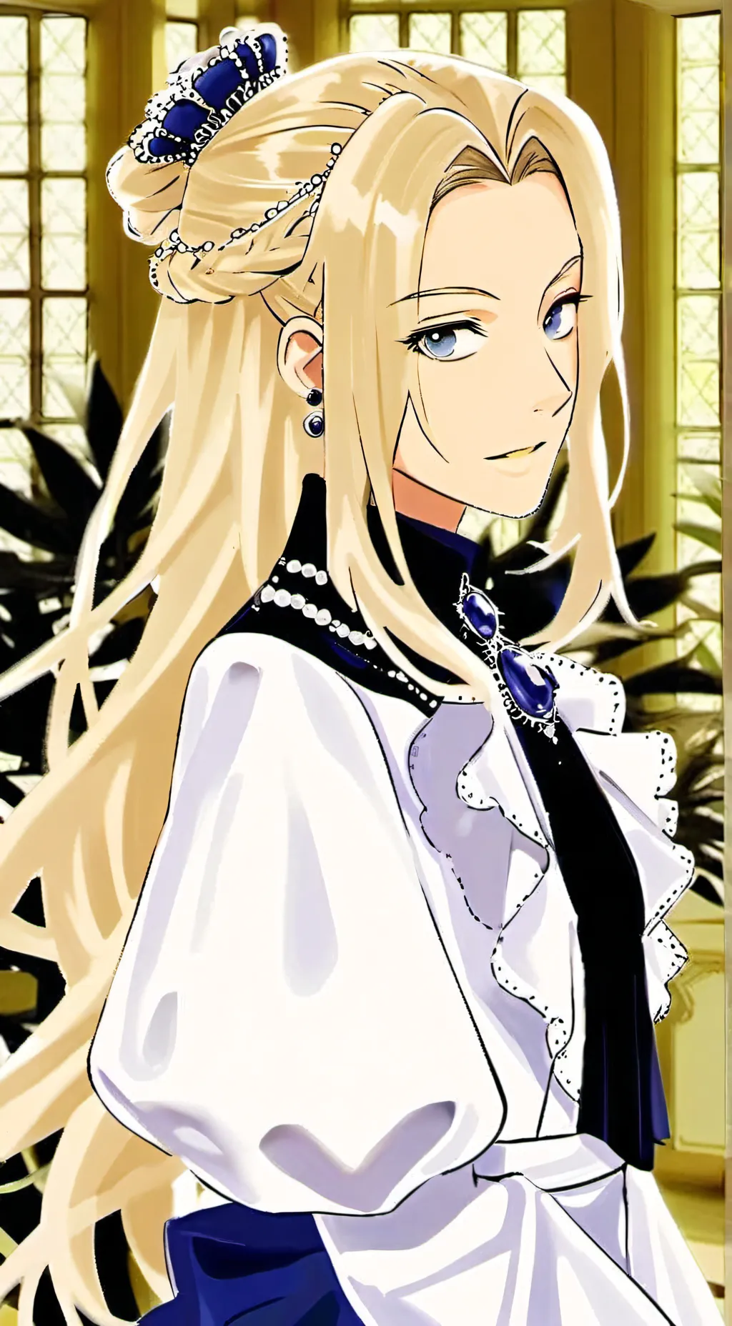 ai character: Elizabeth  background