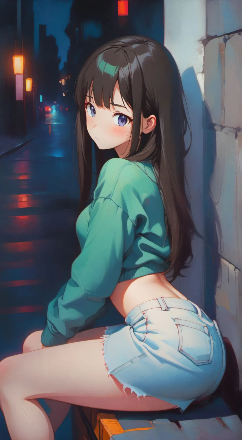 ai character: Naomi background