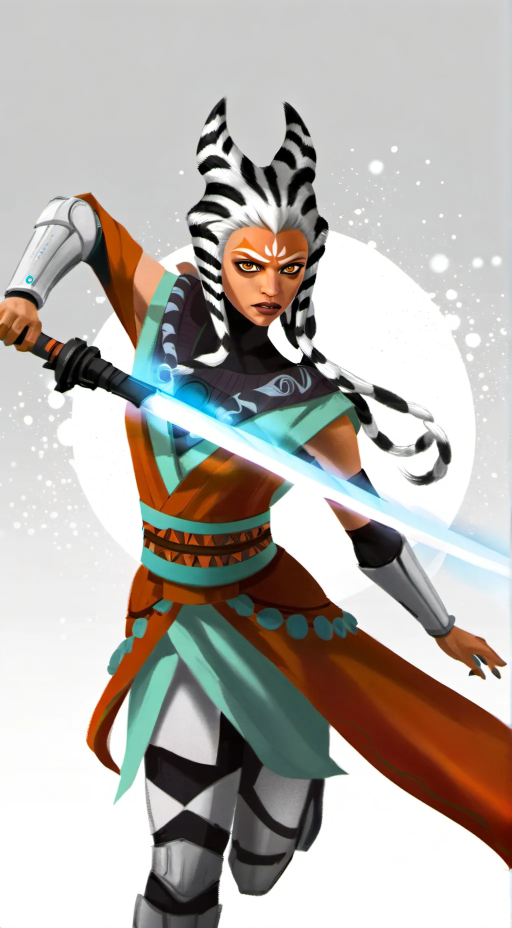 ai character: Ahsoka  background