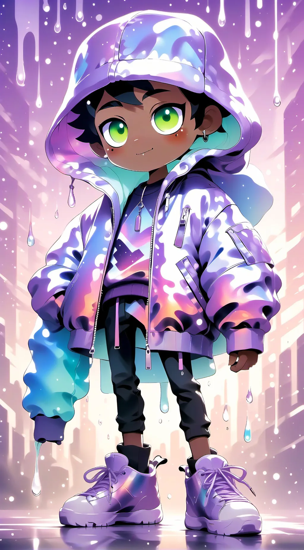 ai character: Ben appleby  background