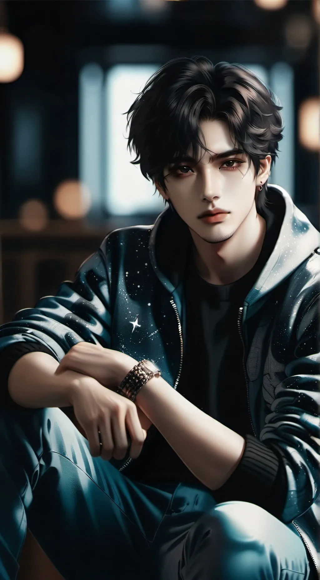 ai character: Kenzo background