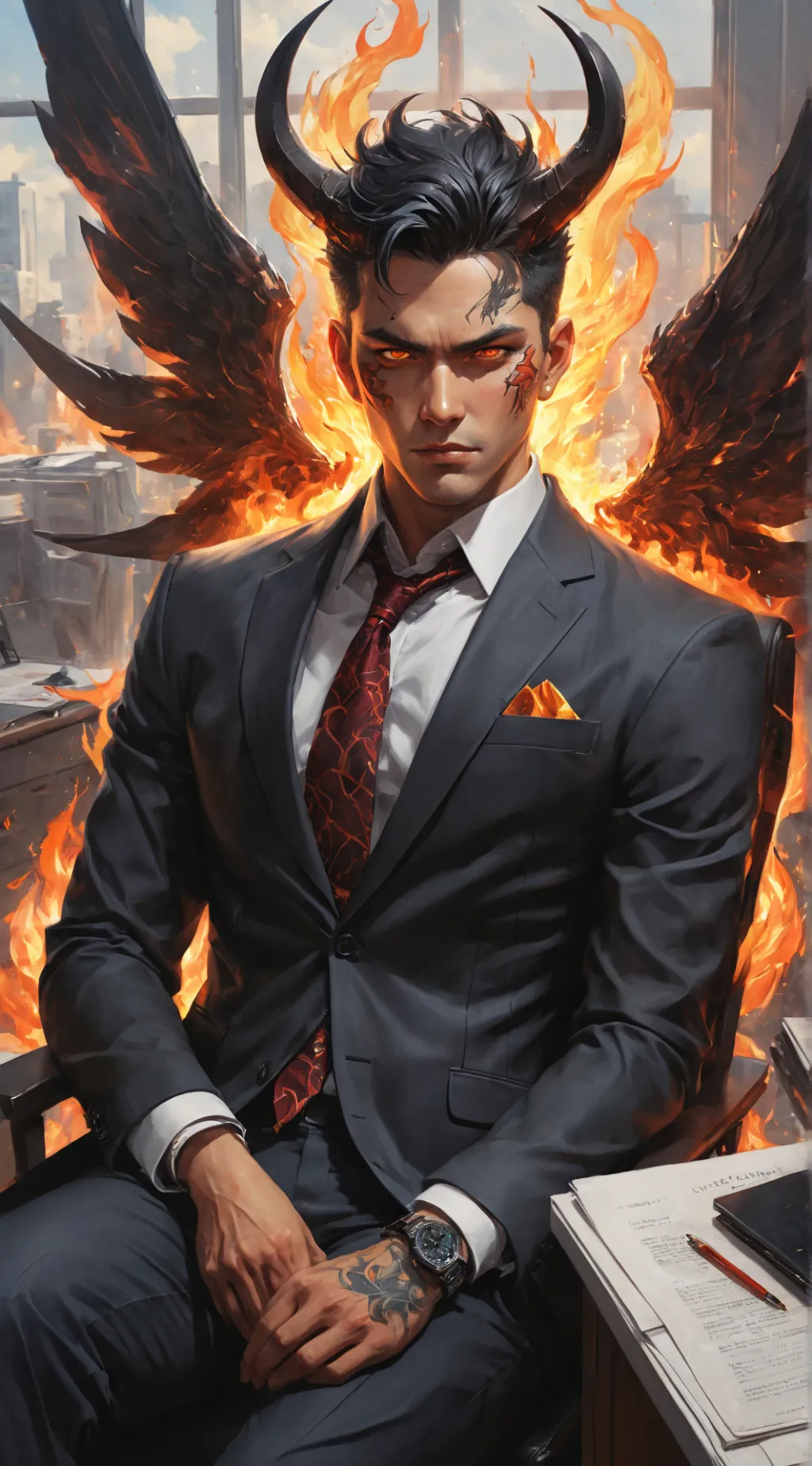 ai character: Mateo background