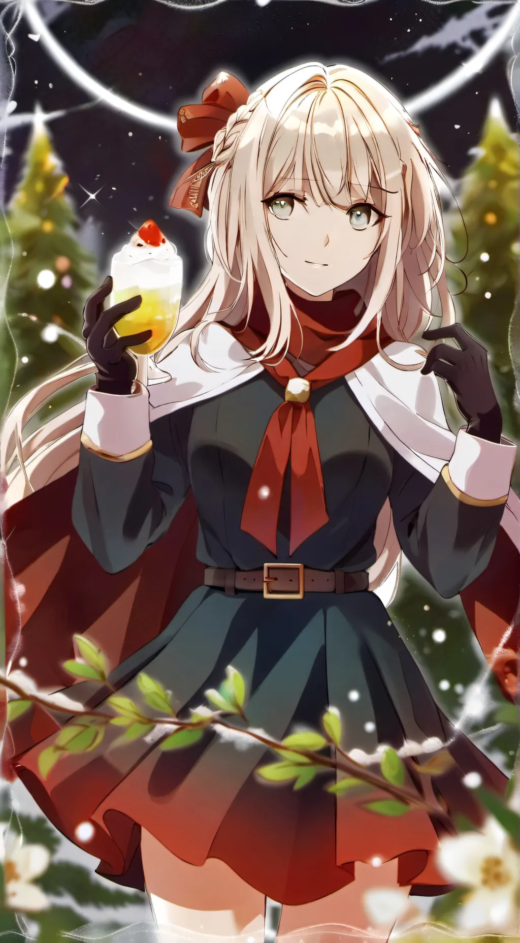ai character: Аня background