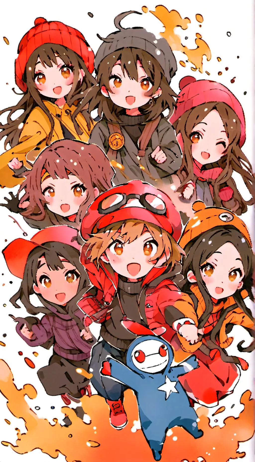 ai character: Ult Girl Squad background