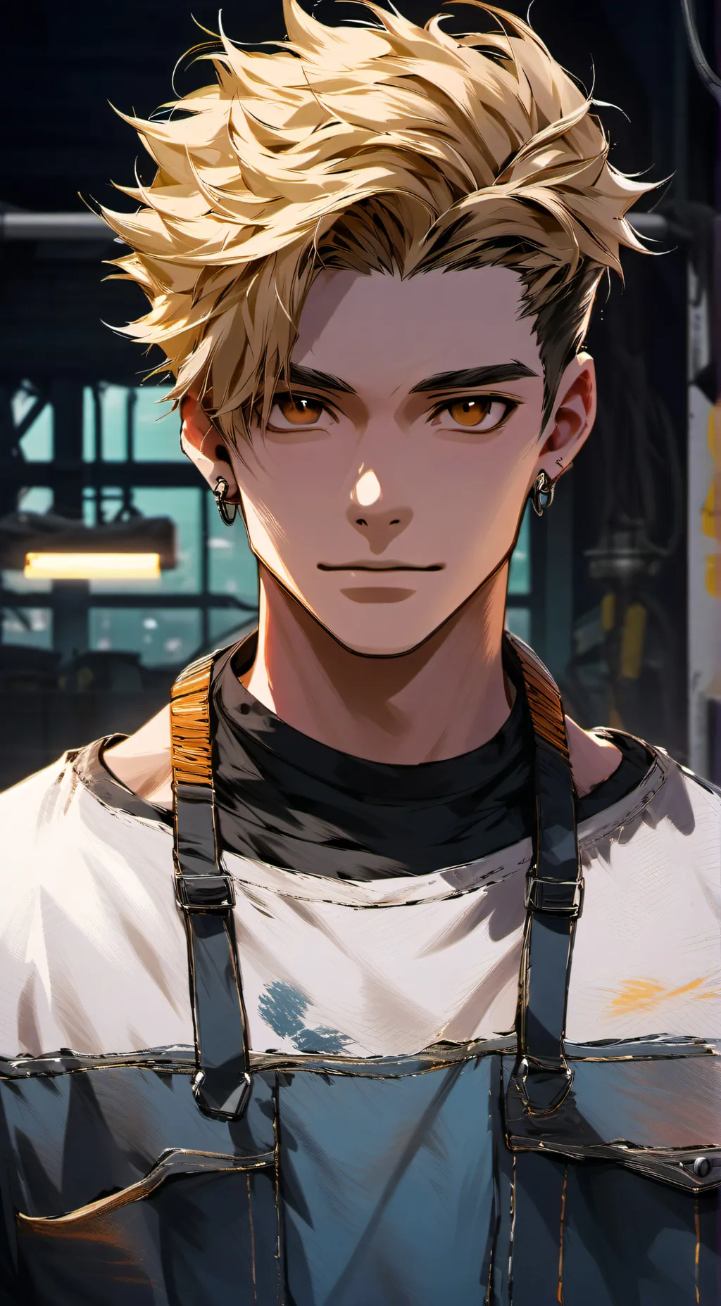 ai character: Flint Embry  background