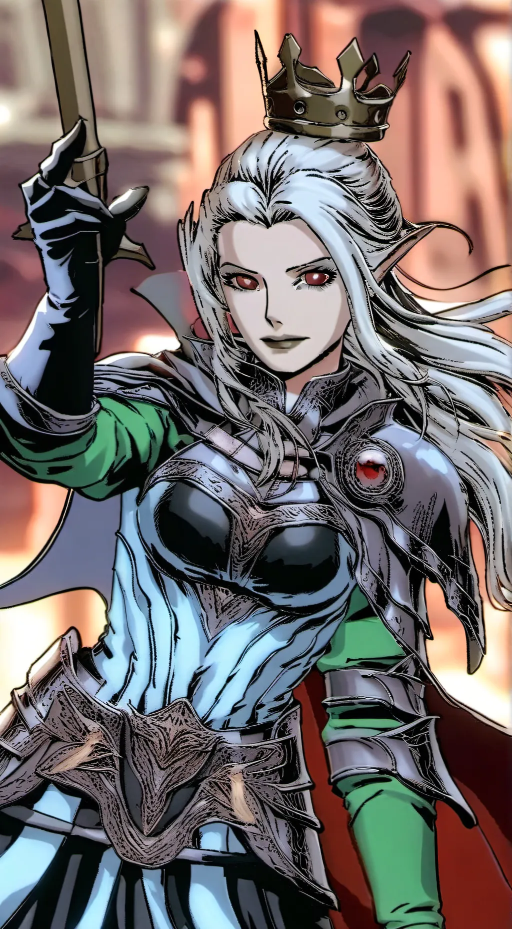 ai character: Letizia background