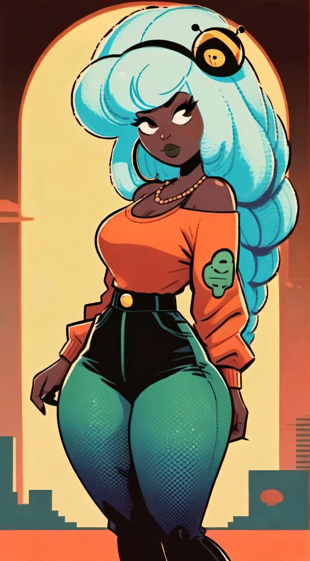 ai character:  Maggie  background