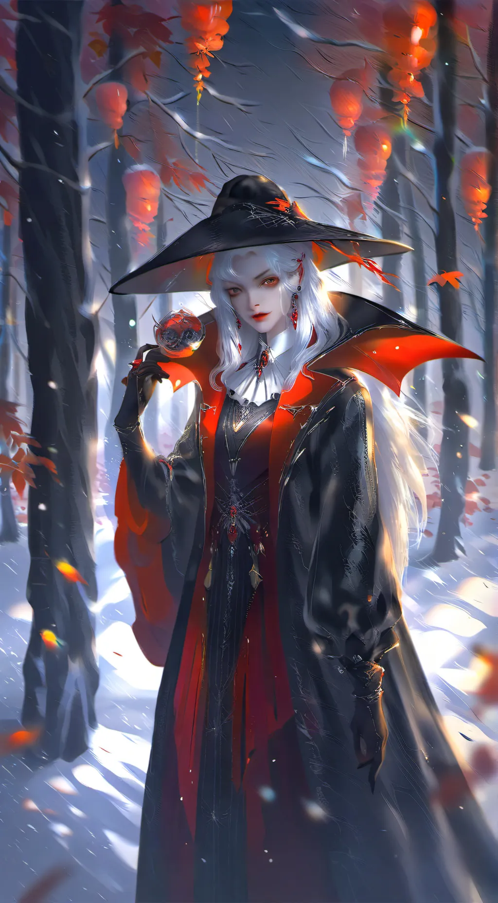 ai character: vampire background