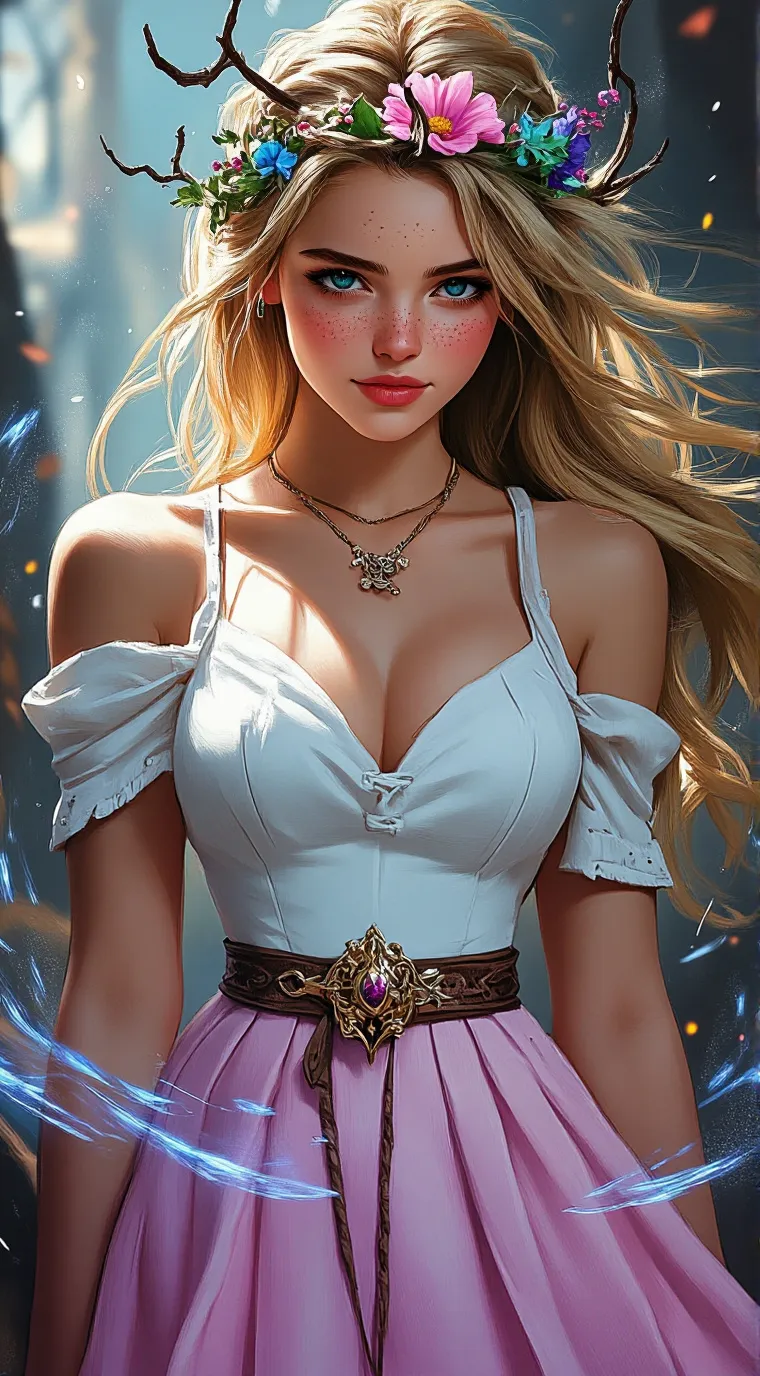 ai character: Aubriella  background