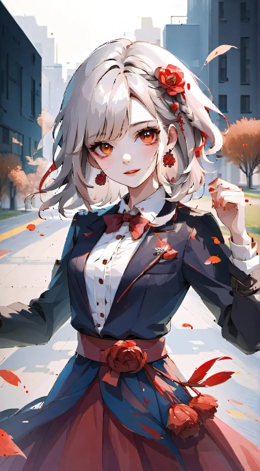 ai character: Amely  background