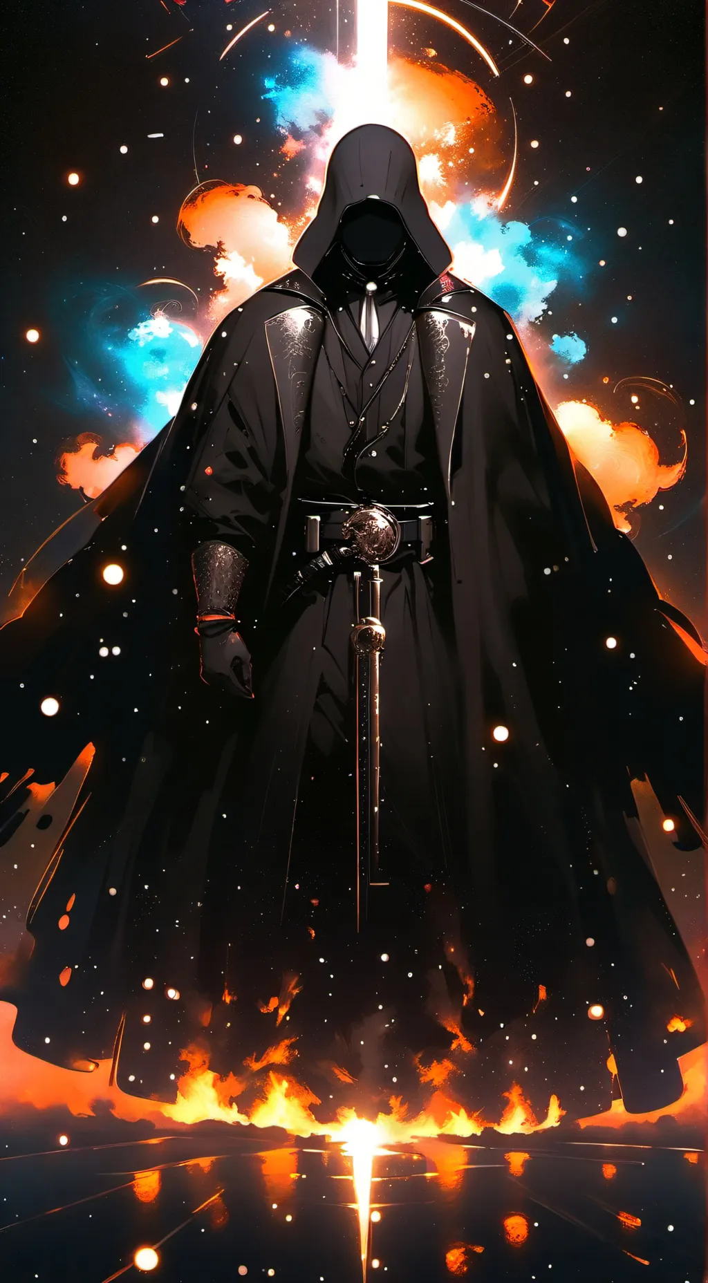 ai character: gf text background