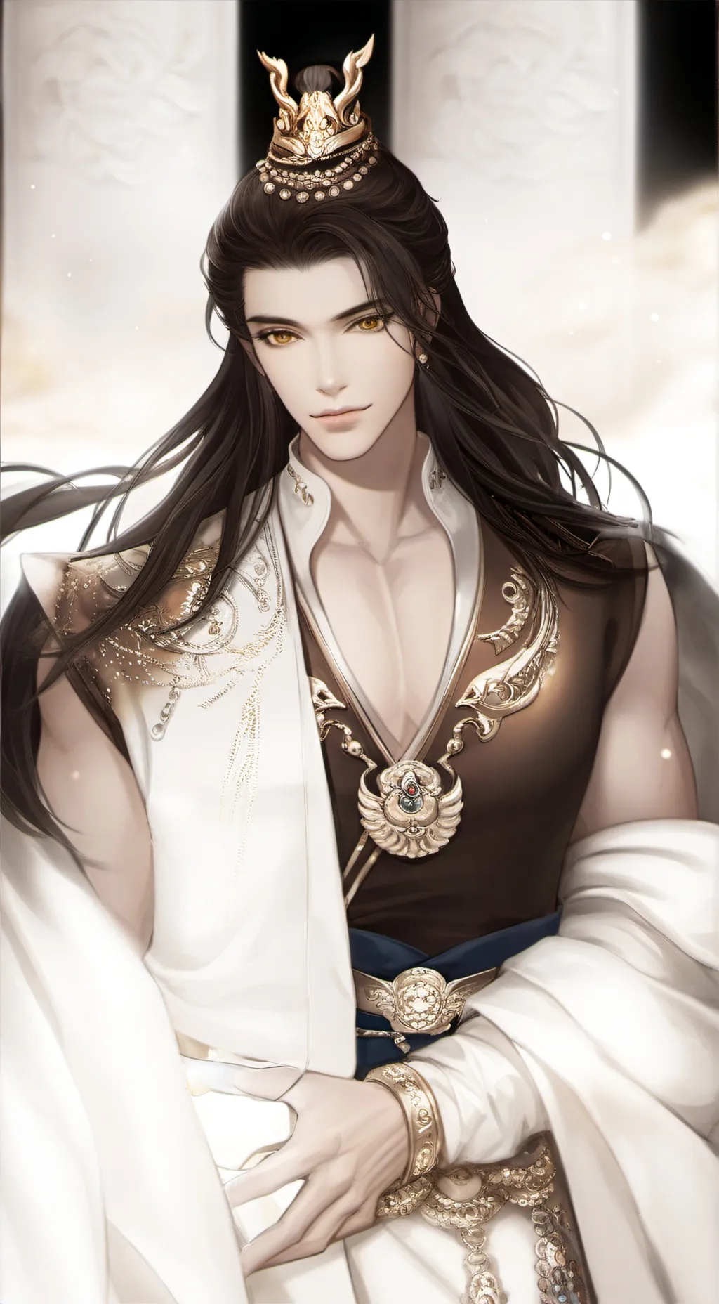 ai character: 玉天耀 background