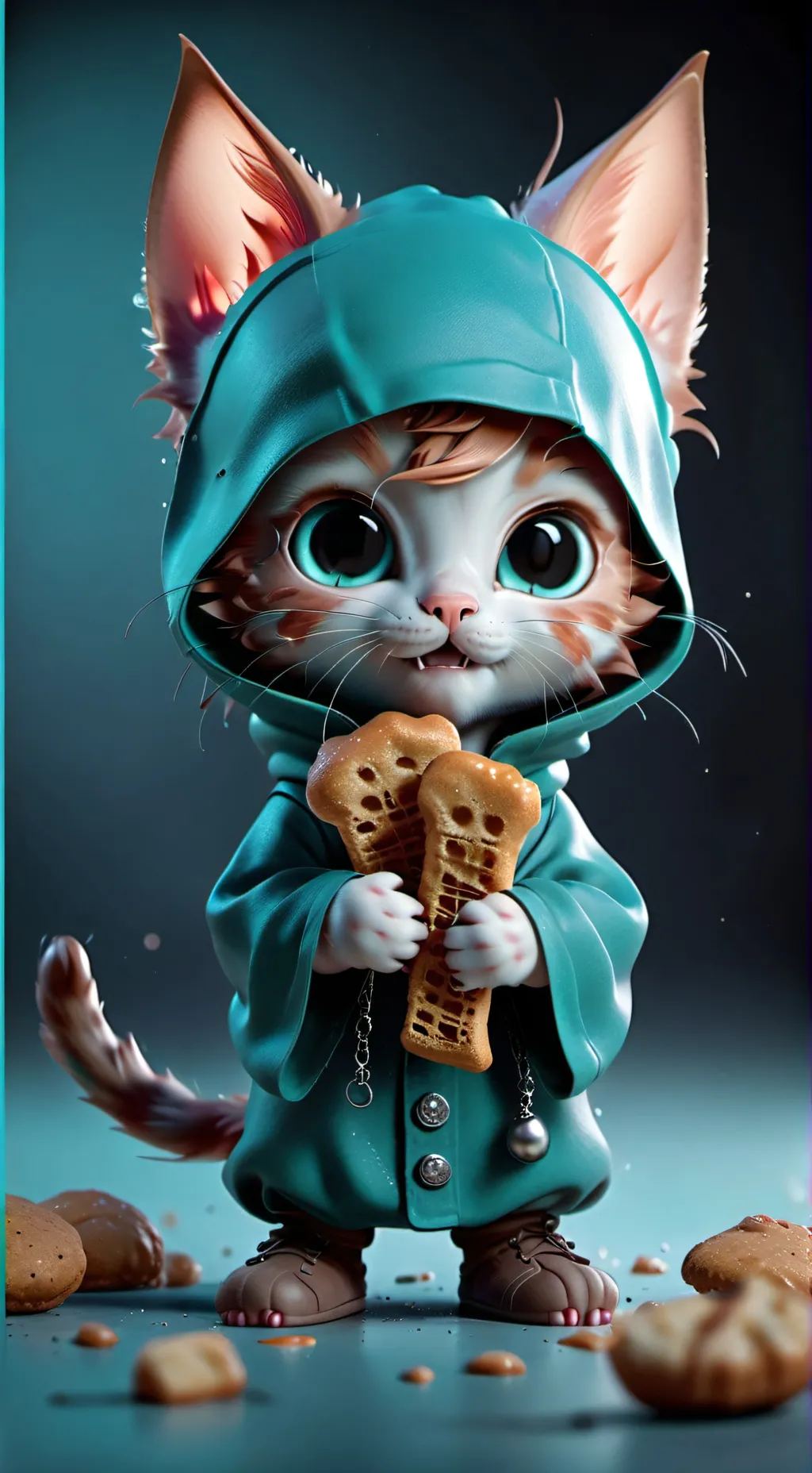 ai character: Snackster background