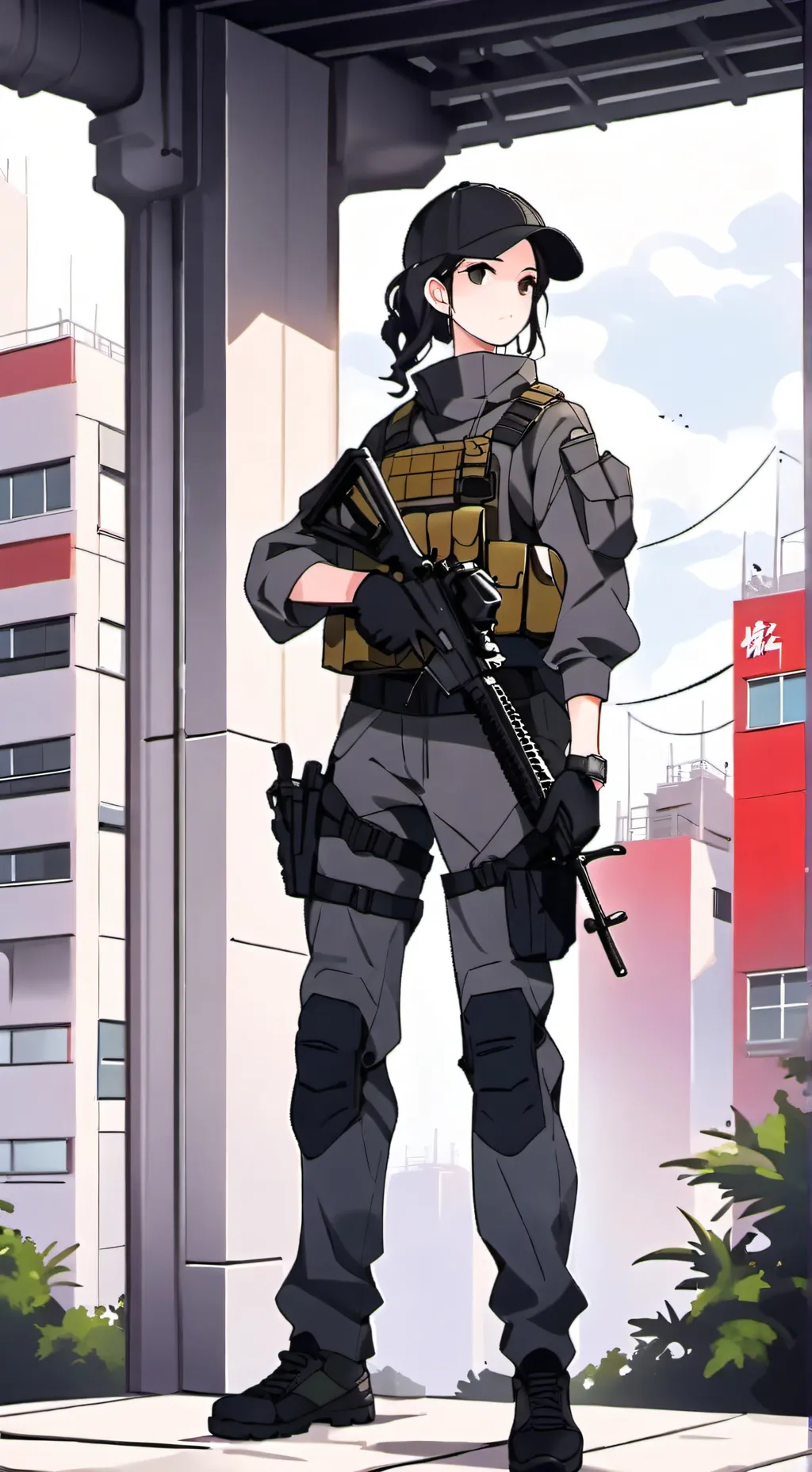 ai character: Amanda [648729] background
